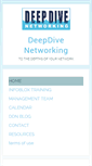 Mobile Screenshot of deepdivenetworking.com